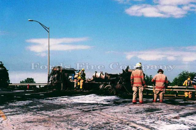 Truck Flipped Over 2008