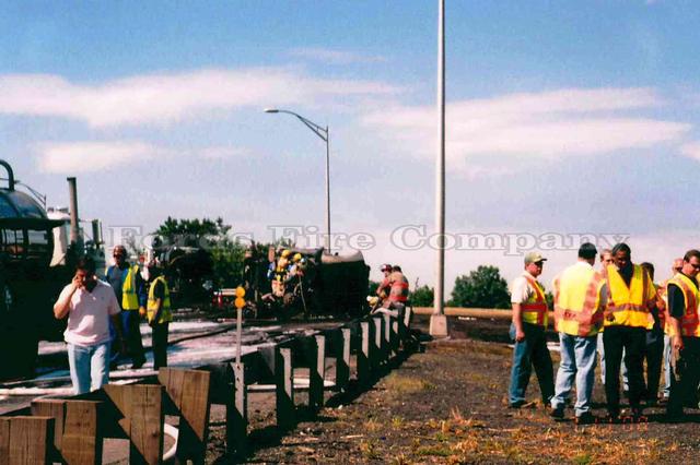 Truck Flipped Over 2008
